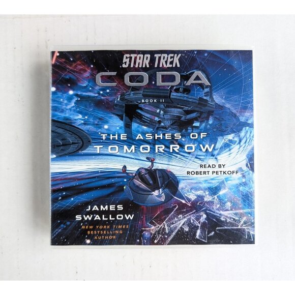 Star Trek Coda Book II The Ashes of Tomorrow Audiobook CD James Swallow 10 Discs - Picture 1 of 5